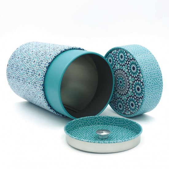 Boite à thé Andalusia turquoise