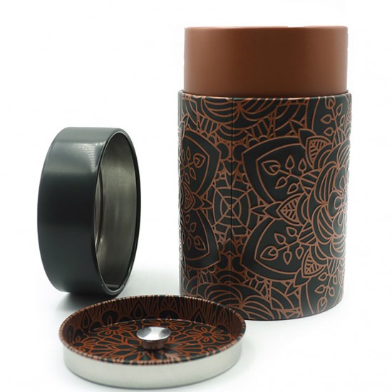 Boite à thé Mandala Ebony