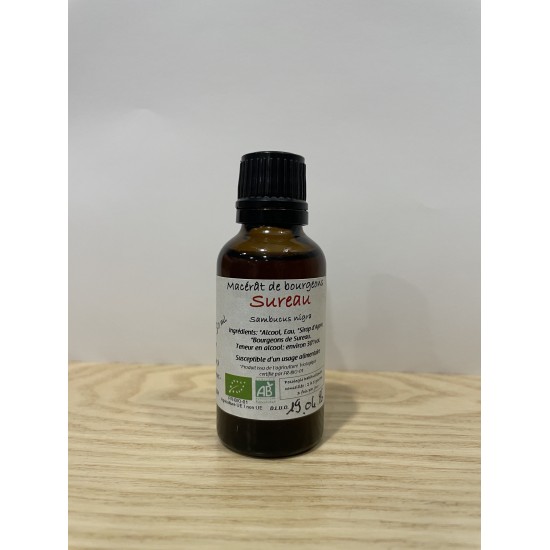 Bourgeons de SUREAU NOIR Bio